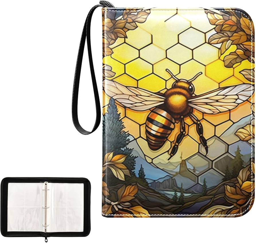 Amazon.com: Bee Waterproof Trading Card Binder,400-Pocket Trading