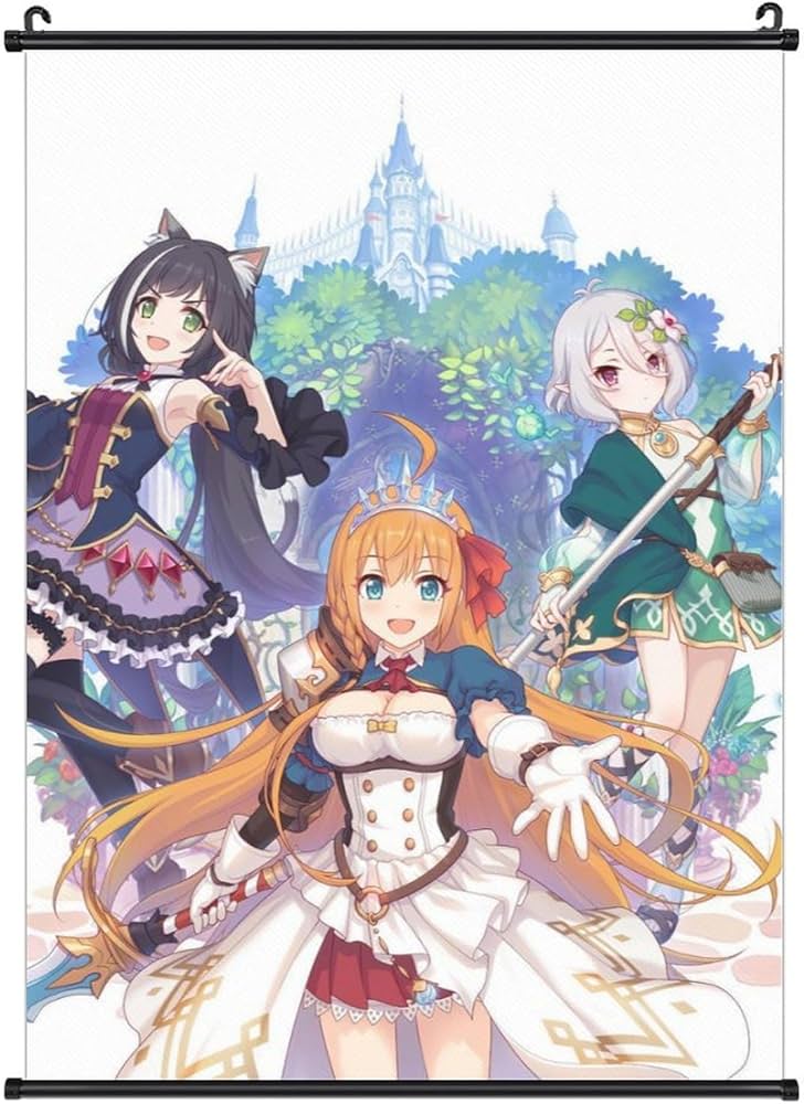 Amazon.co.jp: 絵画 大型 プリコネ コッコロ キャル ペコリーヌ アート