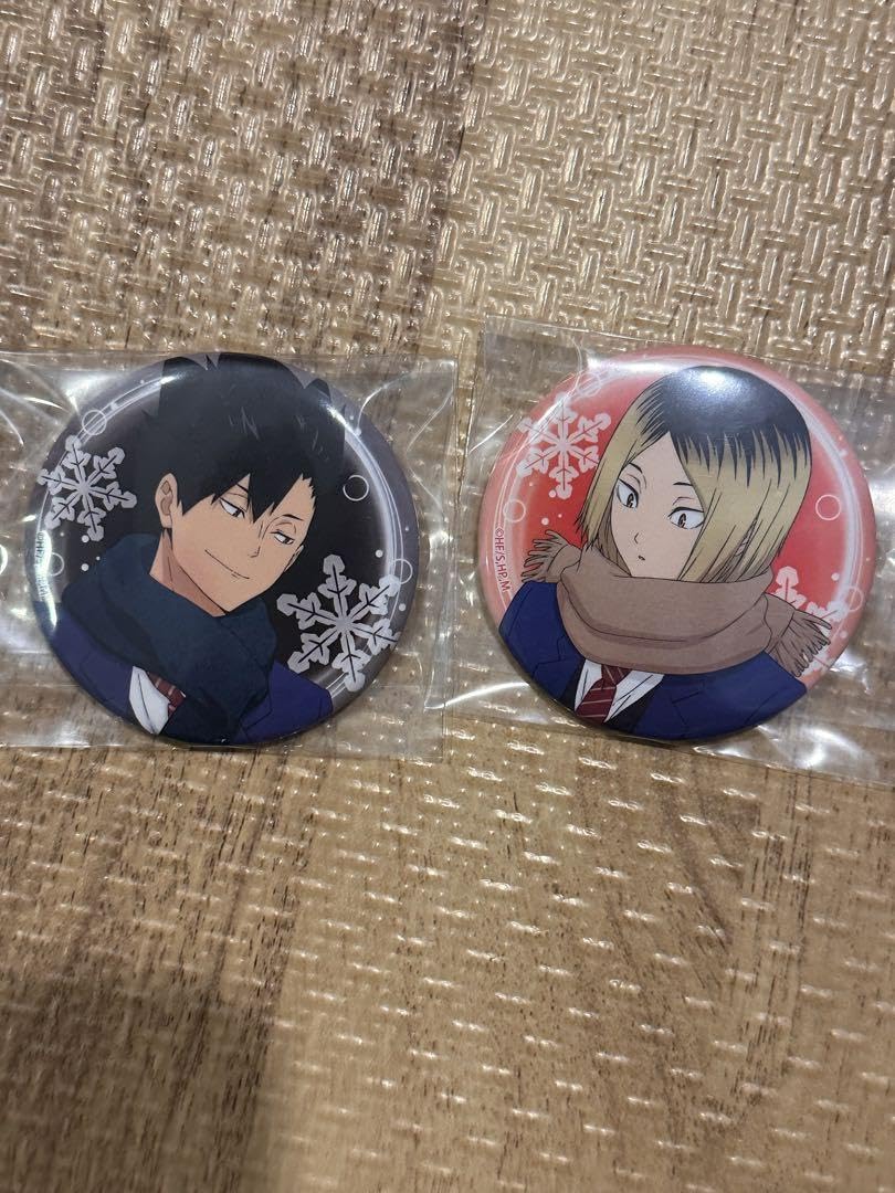 Amazon.co.jp: ハイキュー ナンジャタウン 黒尾鉄朗 孤爪研磨 缶バッジ