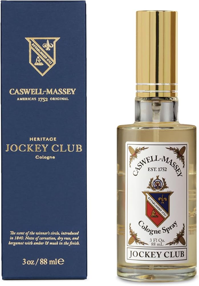 Amazon.com : Caswell-Massey Jockey Club Cologne Spray, Aromatic