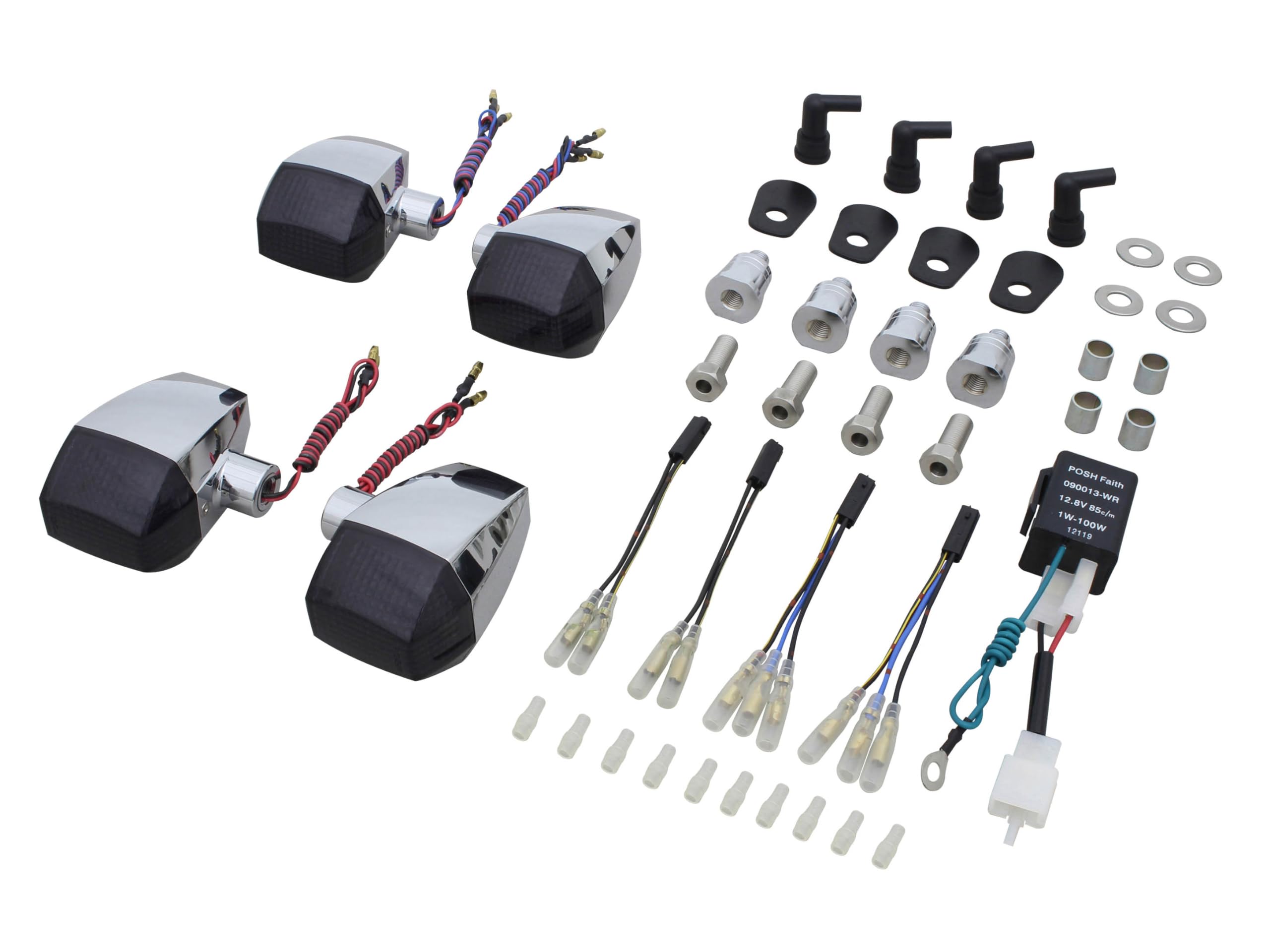 Amazon | ポッシュフェイス(POSH FAITH) バイク用品 バイク用LED