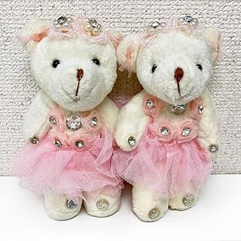 Amazon.co.jp: [メロウストア] キーホルダー クマ ドレス バッグ