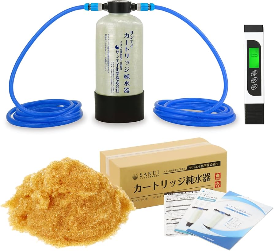 Amazon.co.jp: サンエイ化学 カートリッジ純水器 10L スタンダード