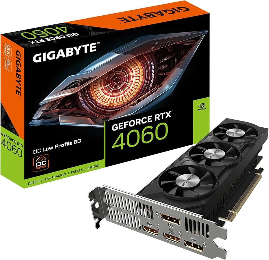 Amazon.com: Gigabyte GeForce RTX 4060 OC Low Profile 8G Graphics