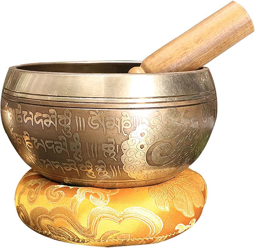 Amazon.co.jp: シンギング ボウル セット、5.7 インチ ネパール