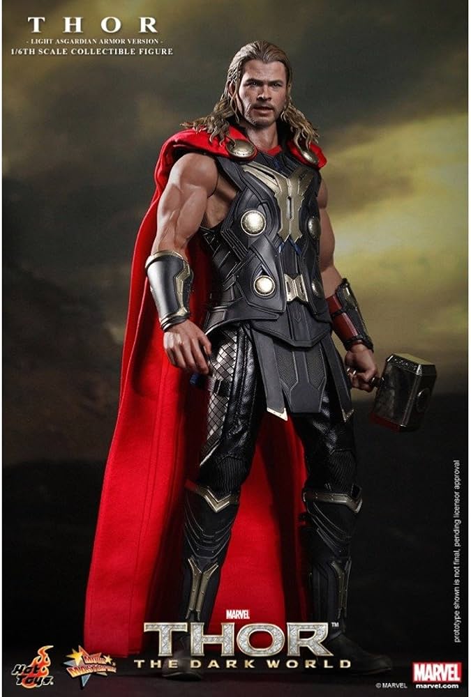 Amazon.com: Thor Light Asgardian Armor Dark World 1/6 Scale Hot