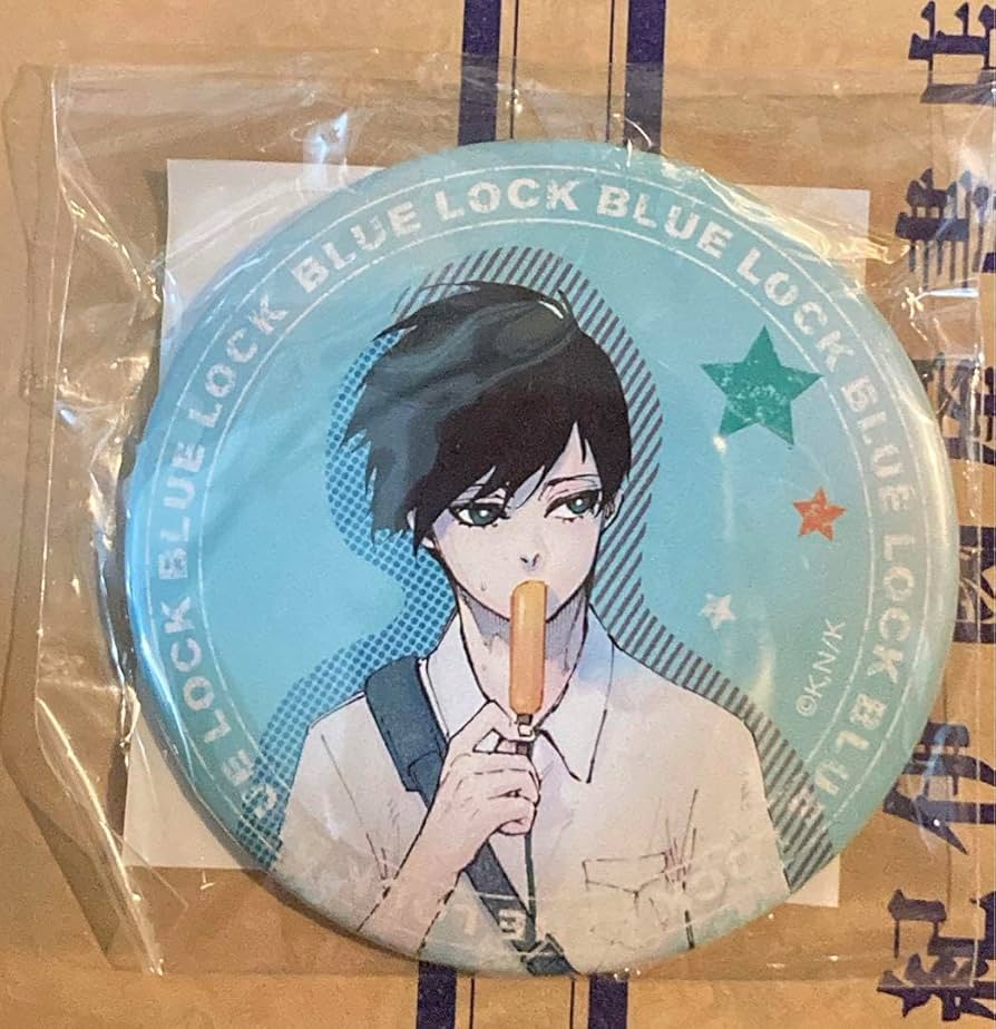 Amazon.co.jp: ブルーロック くじ引き堂 缶バッジ アイス 制服 糸師凛