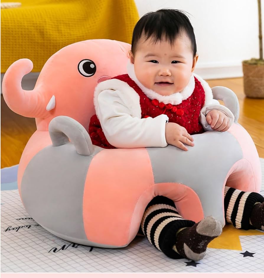 Amazon.co.jp: お座り練習チェア 可愛い 座れるぬいぐるみ 赤ちゃん