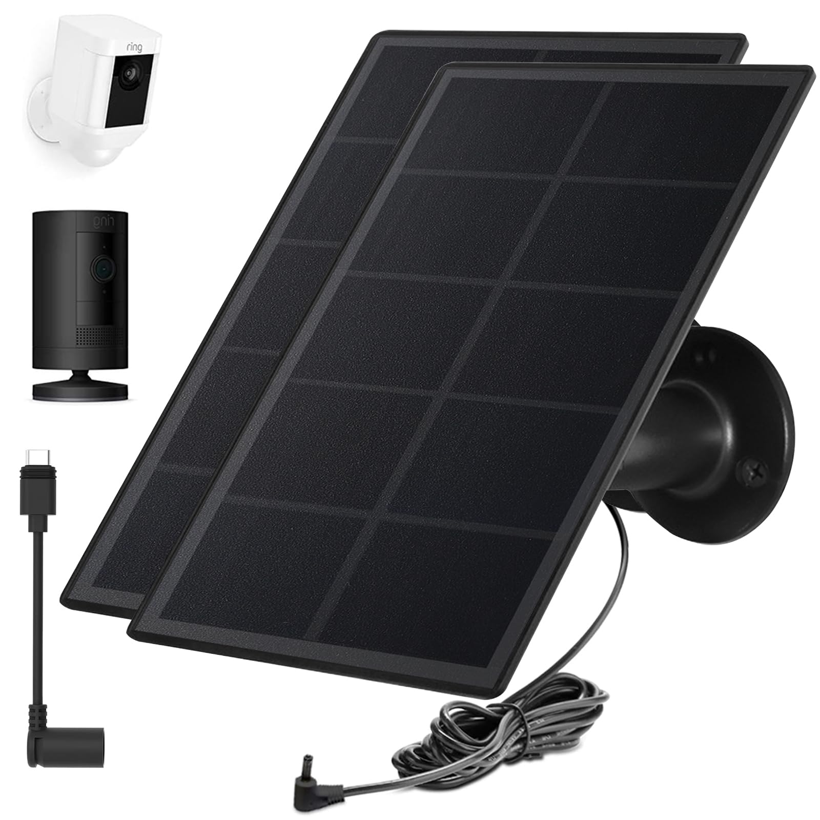 Amazon.com: Ring Camera Solar Panel Charger, Compatible with Stick