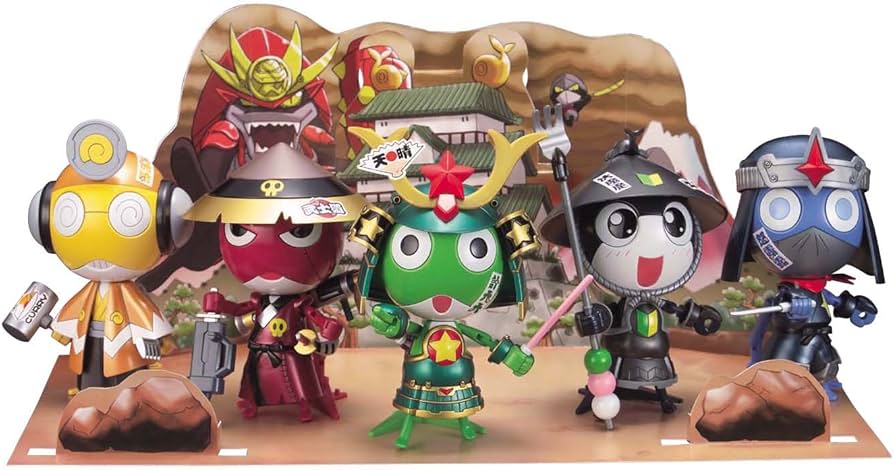 Amazon.co.jp: プラモコレクション DX04 武者ケロロ小隊セット (ケロロ