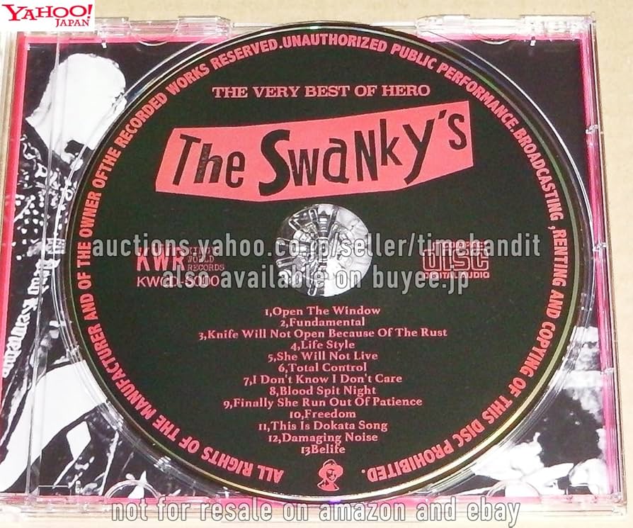 Amazon.co.jp: 中古CD The Swanky's The Very Best Of Hero [Mastered
