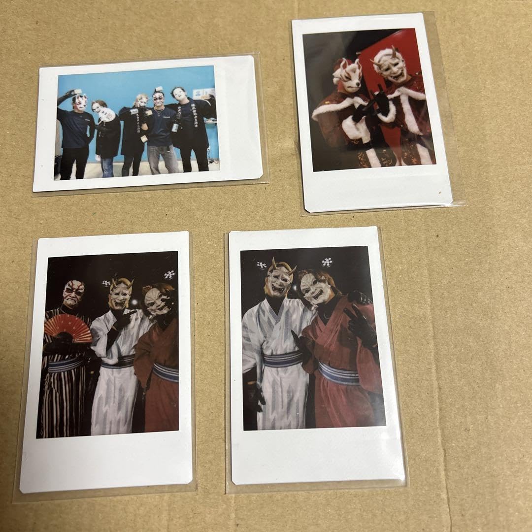 Amazon.co.jp: O-MENZ 般若 おかめ 狐 隈取 阿形 チェキ 4枚セット