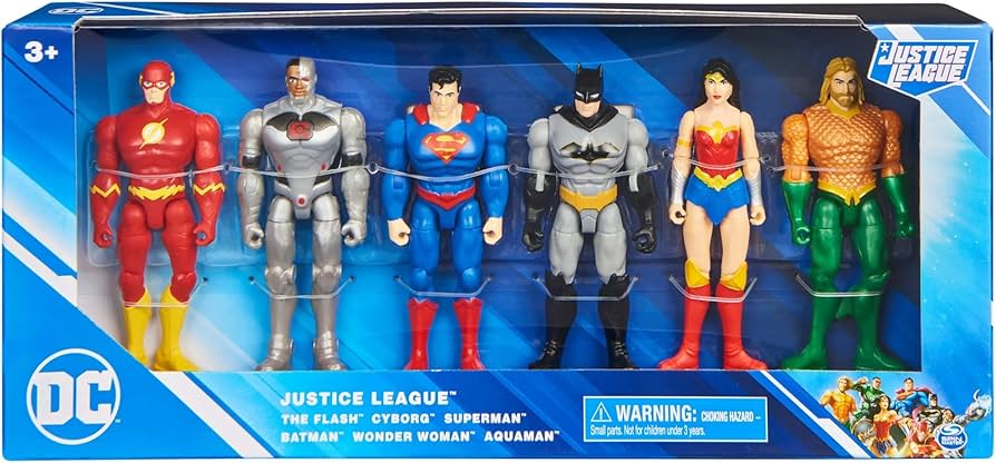 Amazon.co.jp: DC Justice League Flash サイボーグ スーパーマン