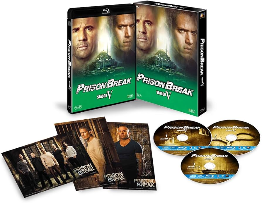 Amazon.co.jp: プリズン・ブレイク シーズン5 ブルーレイBOX [Blu-ray