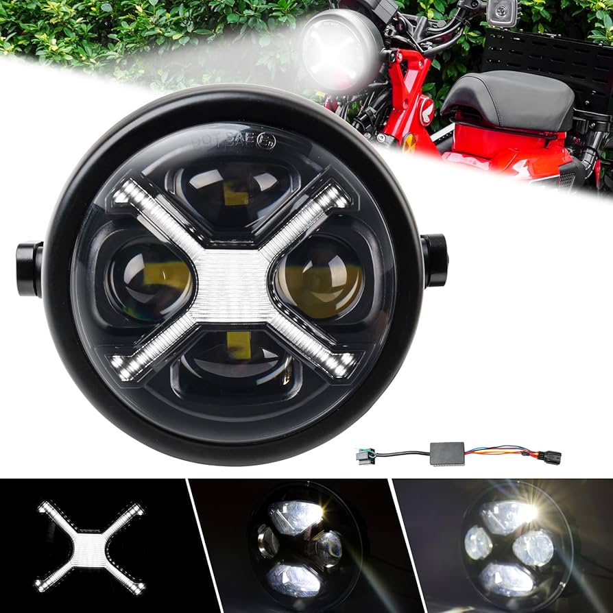 Amazon | Motikvans For ハンターカブ CT125 LED ヘッドライトランプ