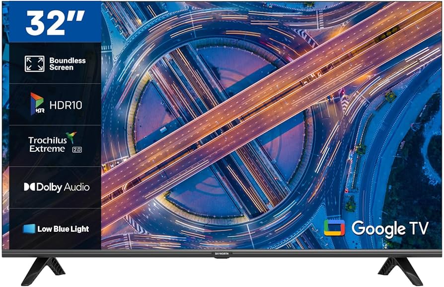 Skyworth 32-inch Smart LED HD Google TV, Streaming Devices, Google