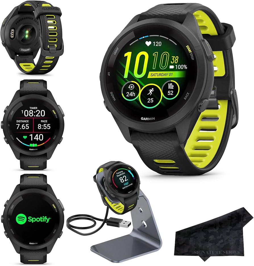 Amazon.com: Garmin Forerunner 265S Advanced Multisport Touchscreen