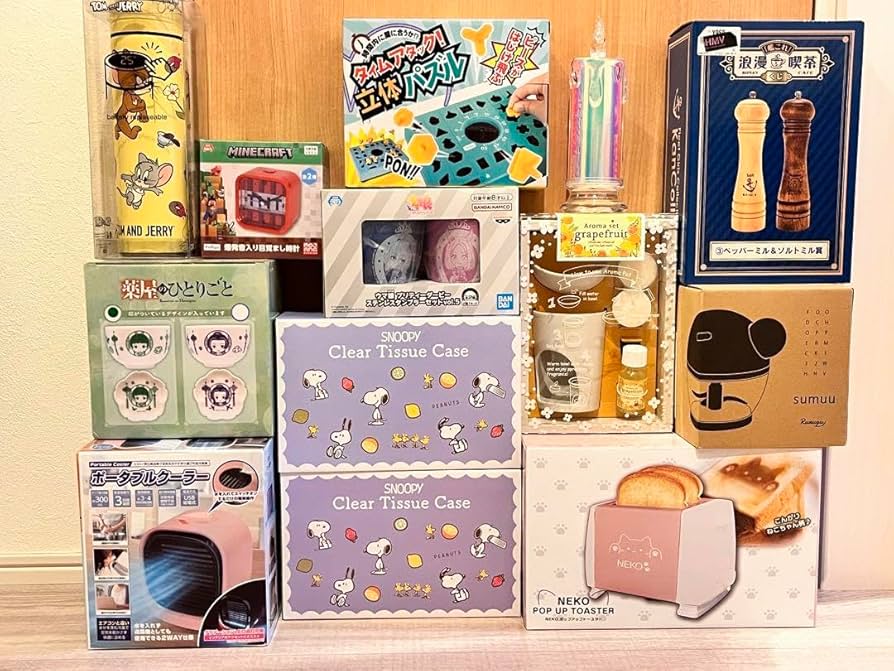 Amazon.co.jp: プライズ雑貨13点まとめ売り : おもちゃ