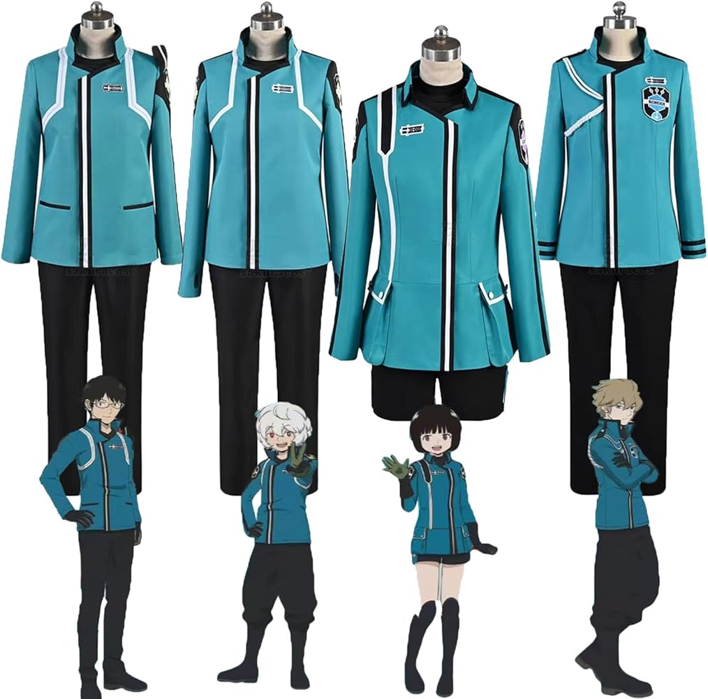 Amazon.co.jp: ワールドトリガー コスプレ衣装 空閑遊真 三雲修 雨取