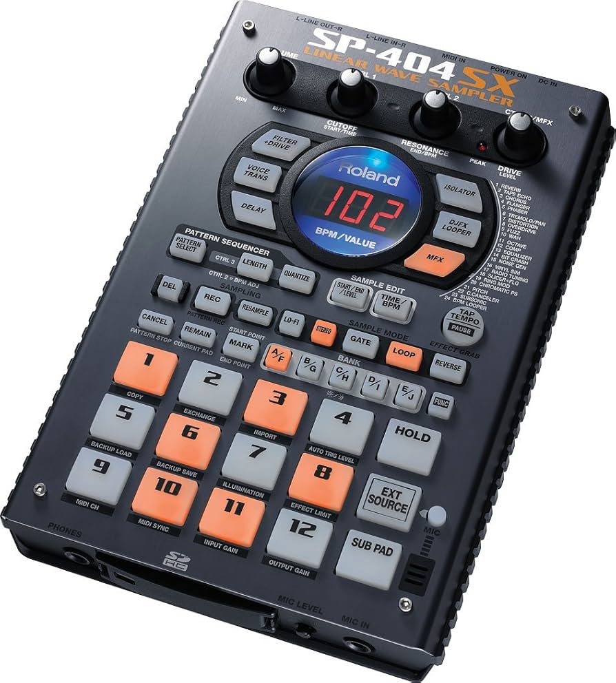 Amazon.com: Roland SP-404SX Linear Wave Sampler : Musical Instruments