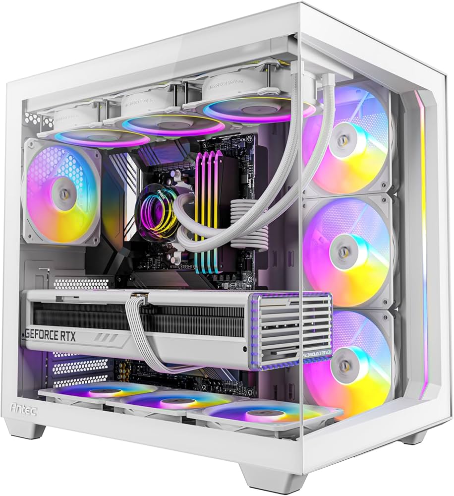 Amazon | Antec PCケース ピラーレス Constellation C5 ARGB White