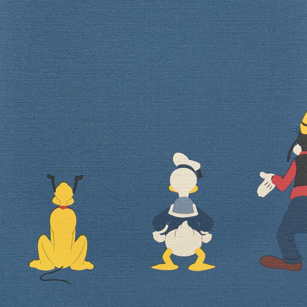 Amazon | 壁紙屋本舗 のり付き 壁紙 クロス ディズニー ミッキー