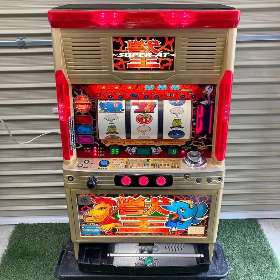 サミー初代 獣王 パチスロ 実機 4号機 スロット パチスロ実機 獣王(4