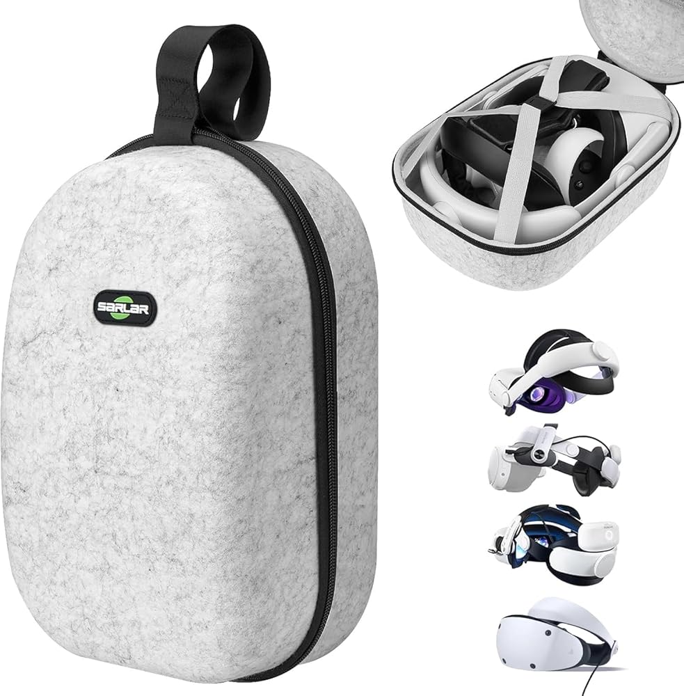 Amazon.com: Sarlar Large Hard Carrying Case Compatible with Oculus