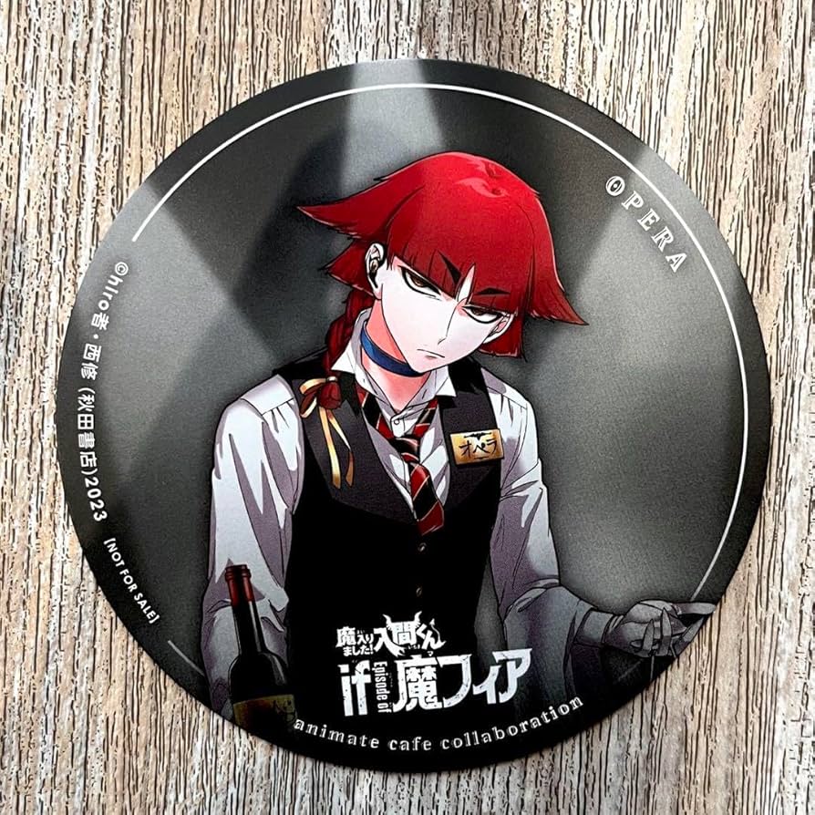 魔入りました！入間くん 魔フィア BIGハート缶バッジ アクキー