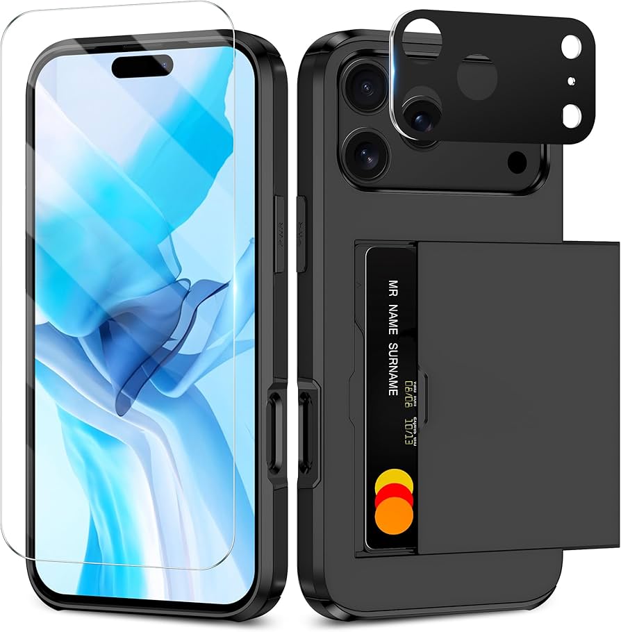 Amazon.co.jp: COOLDEN いphone17Pro ケース カード 収納 背面 対応