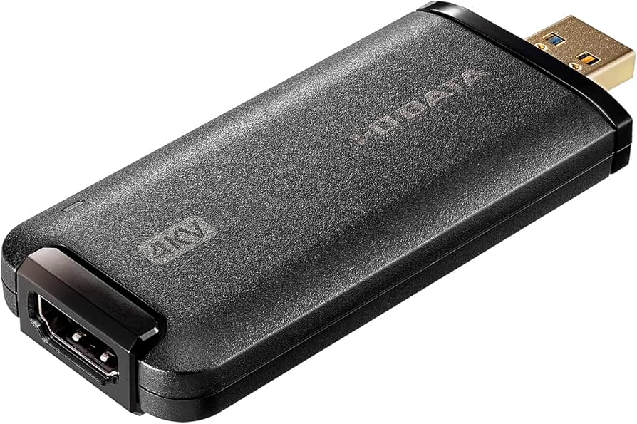 Amazon.com: IODATA GV-HUVC/4KV USB HDMI Converter Adapter, 4K SLR