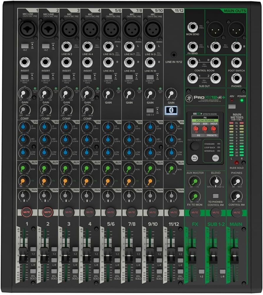 Amazon | MACKIE マッキー 12チャンネルアナログミキサー WITH