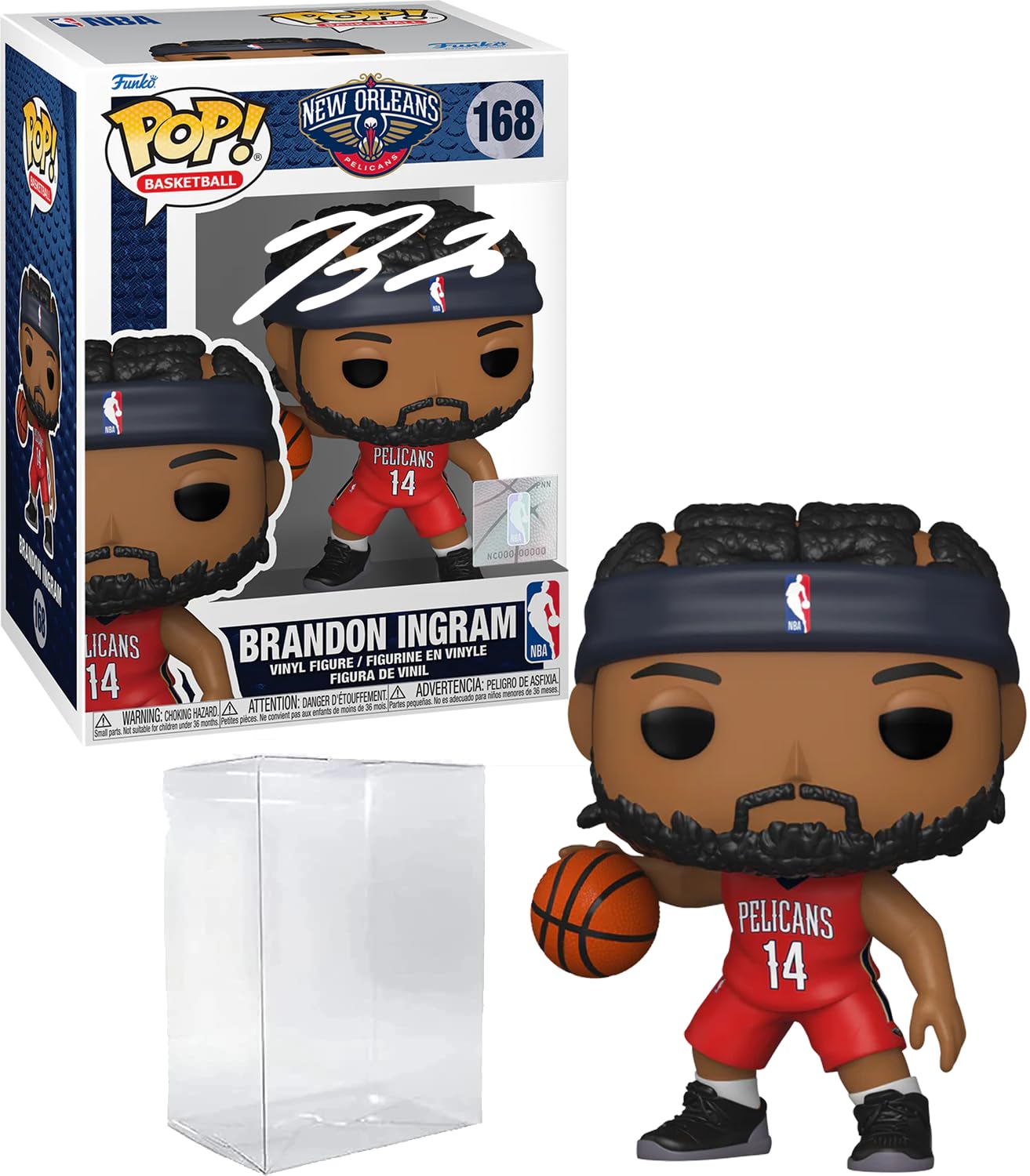 Brandon Ingram #168 Facsimile Signed Reprint Laser Autographed