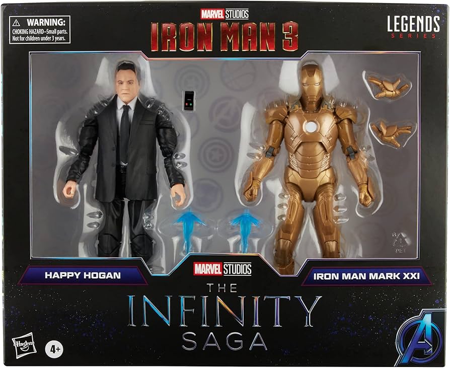 Amazon.com: Hasbro Marvel Legends Series , Action Toy 2-Pack Happy