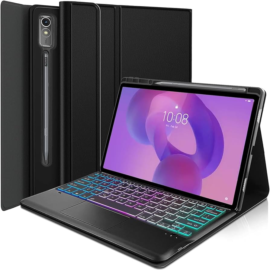 Amazon.com: Touchpad Keyboard Case for Lenovo Idea Tab Pro 12.7