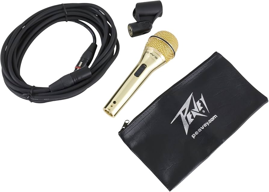 Amazon.com: Peavey PVi 2 Dynamic Vocal Microphone, Gold, Cardioid