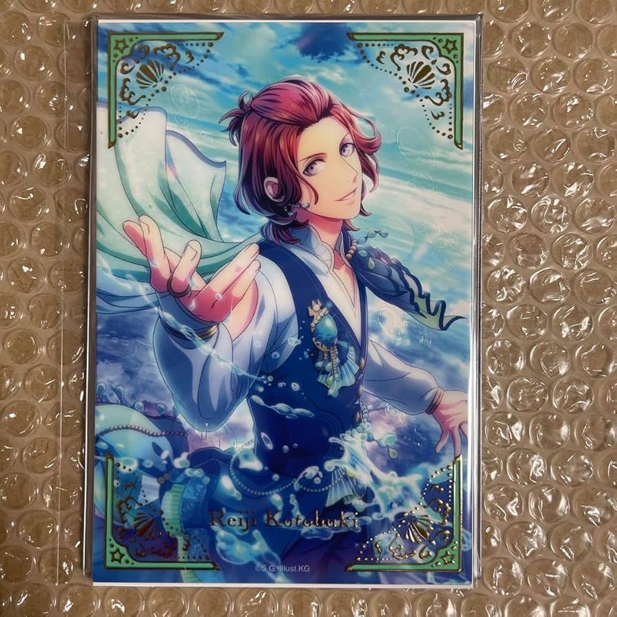 Amazon.co.jp: うたプリ シャニライ Ocean 箔押し クリアカード 寿嶺二