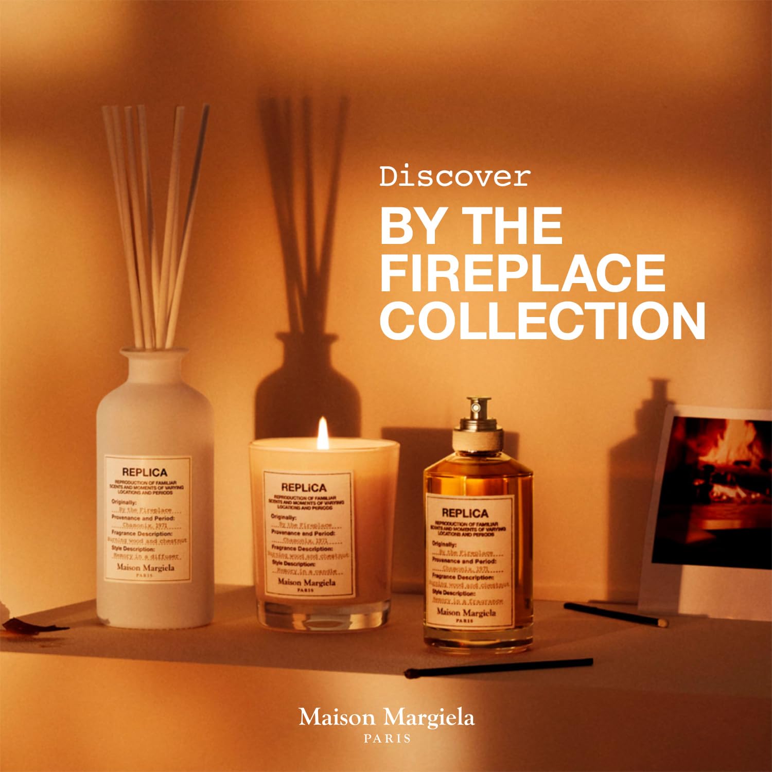 Amazon.co.jp: Maison Margiela Replica By The Fireplace Eau De