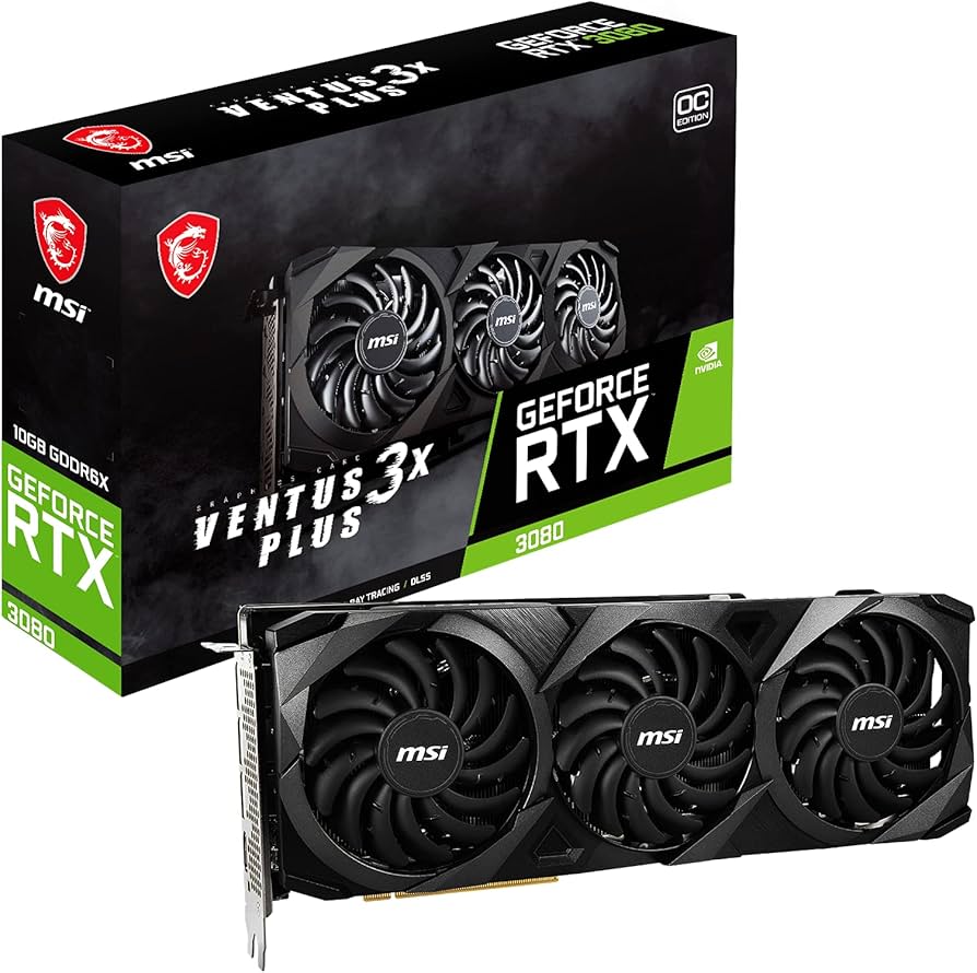 Amazon.com: MSI Gaming GeForce RTX 3080 Ventus 3X Plus 10G OC LHR