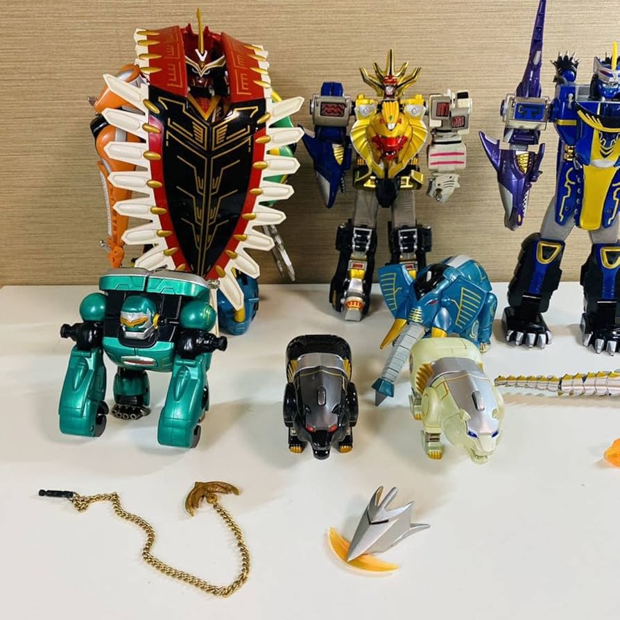 Amazon.co.jp: 超希少百獣戦隊ガオレンジャー DXロボ玩具セット