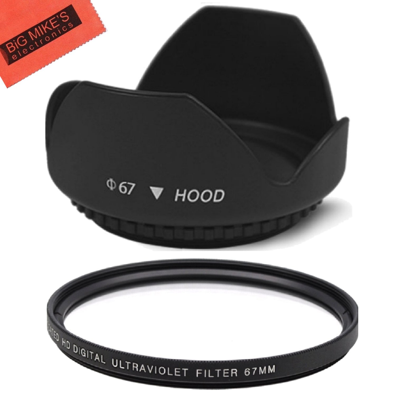 Amazon.com : 67mm Digital Tulip Flower Lens Hood and 67mm UV
