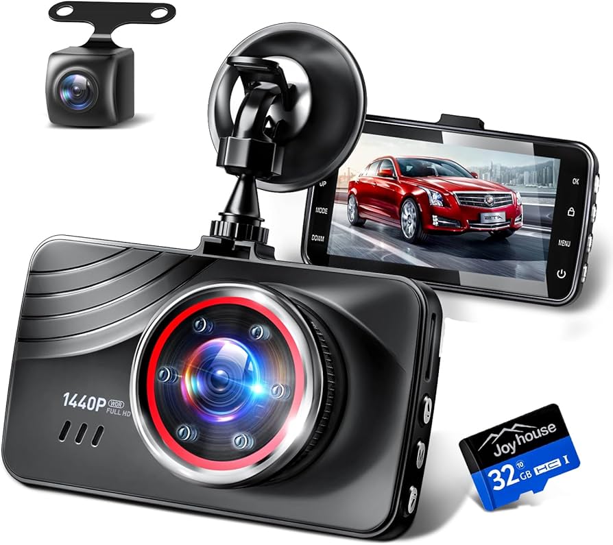 Amazon.co.jp: ドライブレコーダー 前後カメラ ドラレコ 1440PフルHD