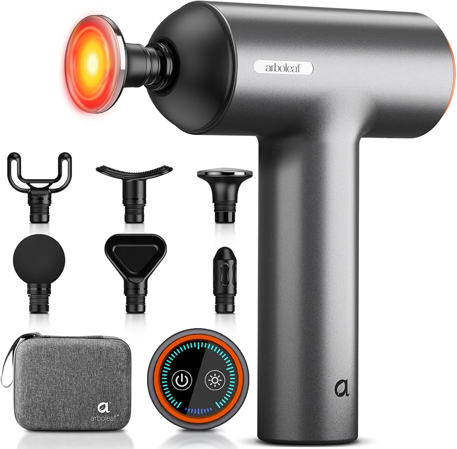 Amazon | arboleaf 筋膜リリースガン Pro ハンディガン アルミ合金製温