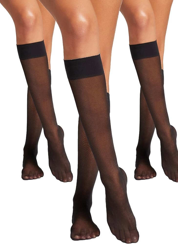 Wolford Satin Touch 20 Denier Knee-Highs for Women Translucent