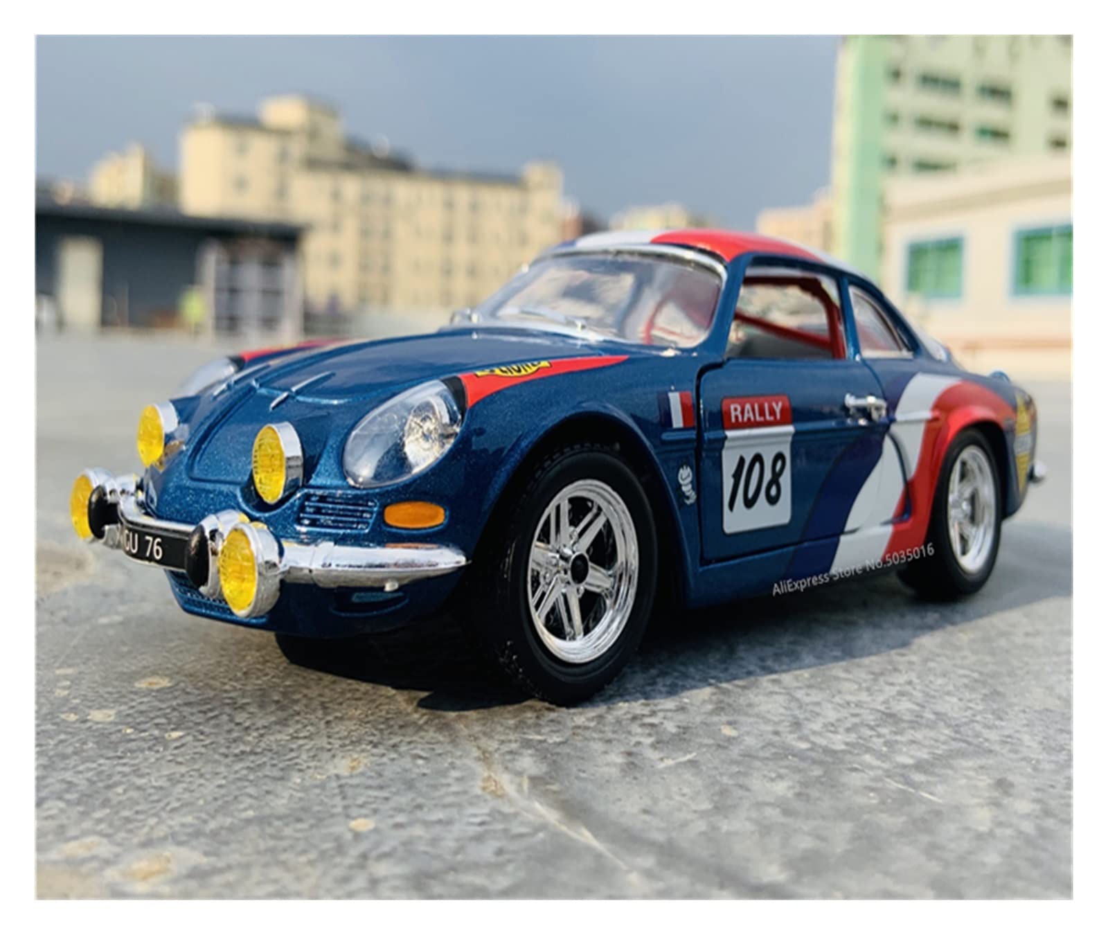 Amazon.co.jp: 1:18 ルノー アルピーヌ A110 1600s シミュレーション