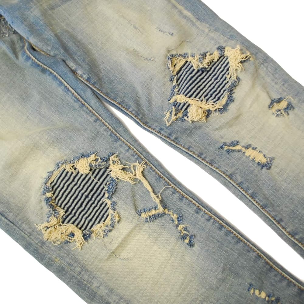 Amazon | [mnml] 30インチ ミニマル X162 DENIM STRETCH BLUE/ブルー