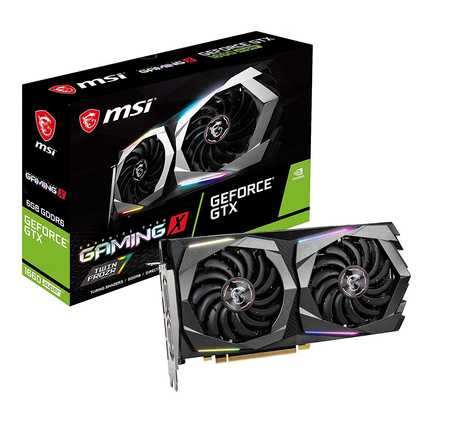 Amazon.com: MSI Gaming GeForce GTX 1660 Super 192-bit HDMI/DP 6GB