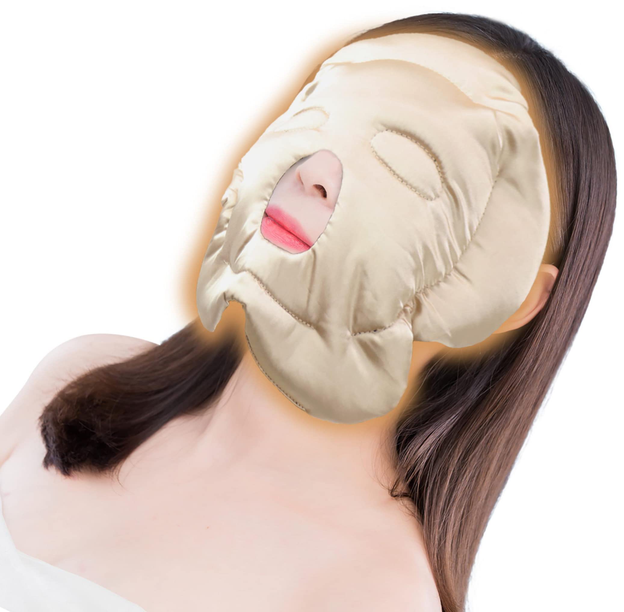 Amazon.co.jp: マクロス 温熱マスク ホットパック 顔用 ホットマスク