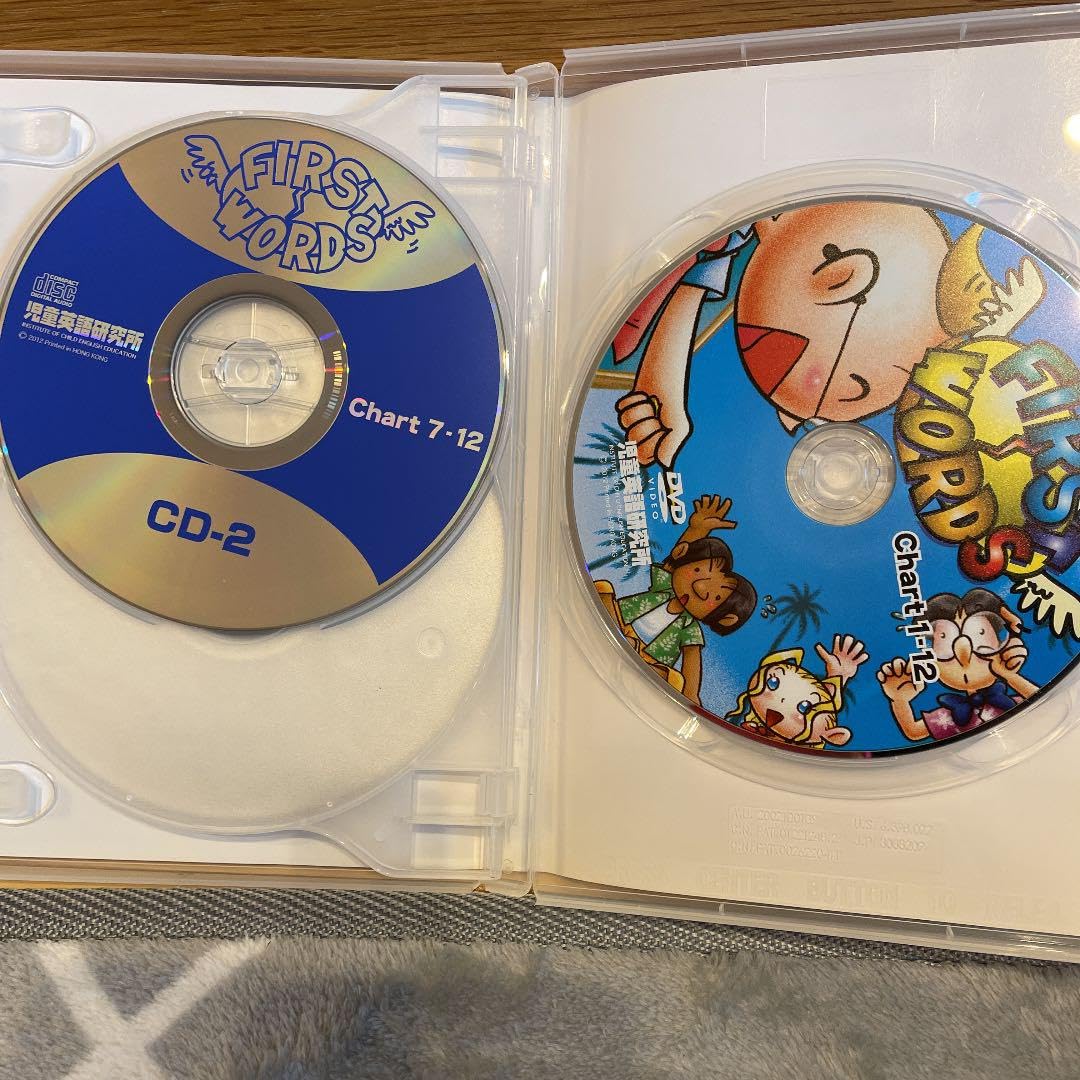 Amazon.co.jp: FIRST WORDS 児童英語研究所 パルキッズ テキスト付き