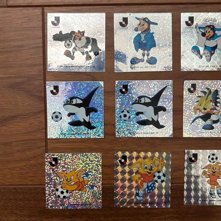 Amazon.co.jp: Jリーグシール 初期 まとめ売り 当時物 : おもちゃ